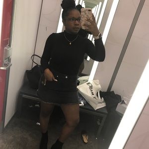 Target brand jean skirt